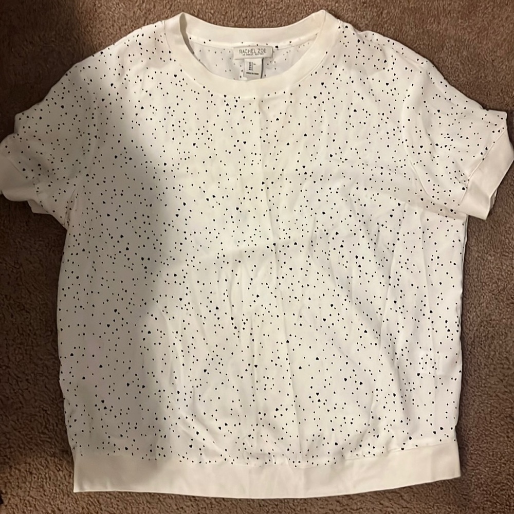 Women’s Rachel Zoe blouse ( slight discoloration around neck)
